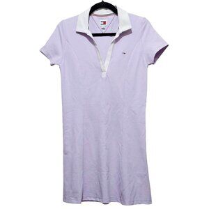Tommy Jeans Women's Polo Dress Lavender M